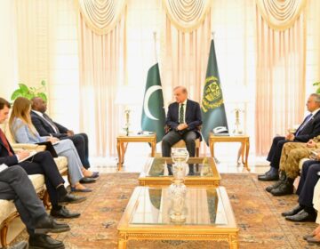 وزیراعظم شہباز شریف سے برطانوی وزیر خارجہ کی ملاقات
