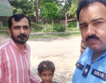 اسلام آباد: لاوارث بچی کو بازیاب کرا کے والدین سے ملا دیا گیا