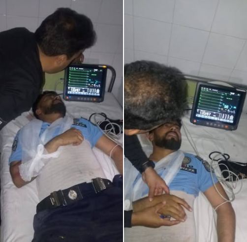 اسلام آباد: آندھی کے دوران درخت گرنے سے پولیس اہلکار زخمی