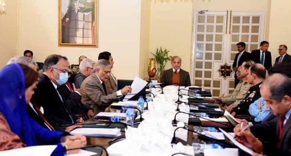 وزیراعظم شہباز شریف کی زیر صدارت قومی سلامتی کمیٹی کا اجلاس
