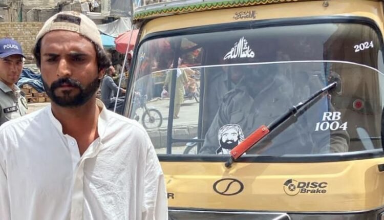 کوئٹہ ٹریفک اہلکار کو چھری مارنے والا رکشہ ڈرائیور گرفتار