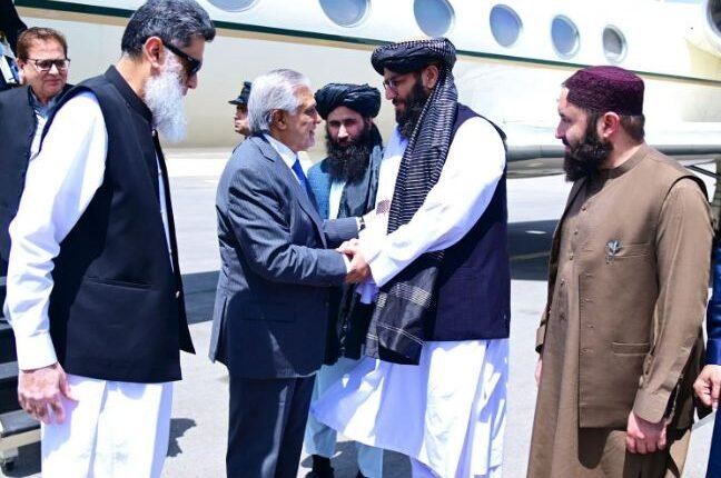 اسحاق ڈار کابل پہنچ گئے، پاک،چین،افغانستان سہ فریقی مذاکرات شروع