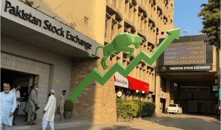 پاکستان اسٹاک ایکسچینج میں تیزی، 100 انڈیکس 500 پوائنٹس اوپر