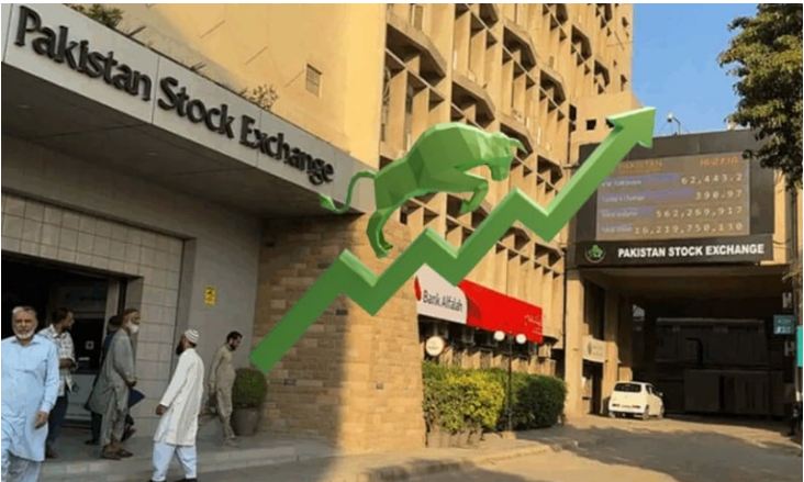 پاکستان اسٹاک ایکسچینج میں تیزی، 100 انڈیکس 500 پوائنٹس اوپر