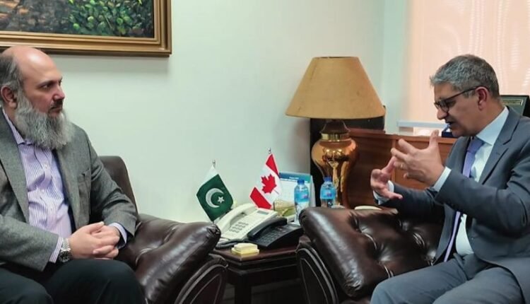 پاکستان اور کینیڈا کے درمیان تجارتی تعاون بڑھانے پر اتفاق