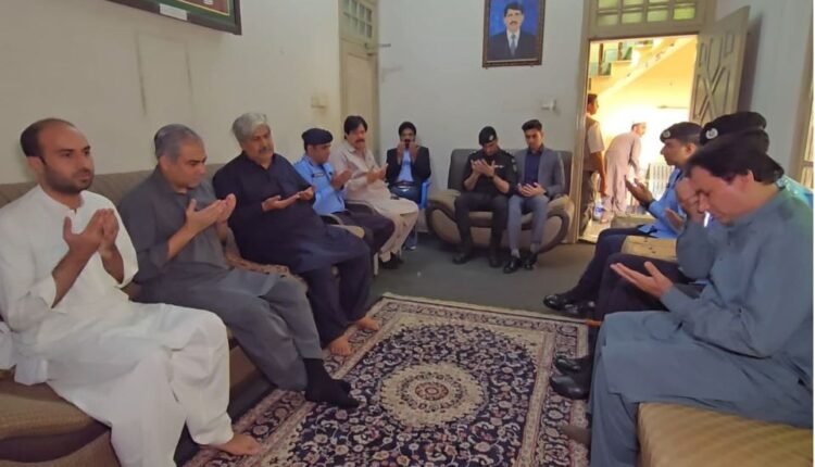 محسن نقوی کا مرحوم ایس پی عدیل اکبر کے اہلِ خانہ سے اظہارِ تعزیت