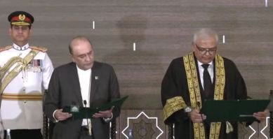 جسٹس امین الدین خان وفاقی آئینی عدالت کے پہلے سربراہ مقرر